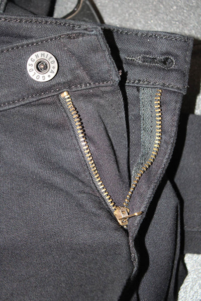 Adriano Goldschmied, Women Ankle Skinny Black Jeans Petites Size 24