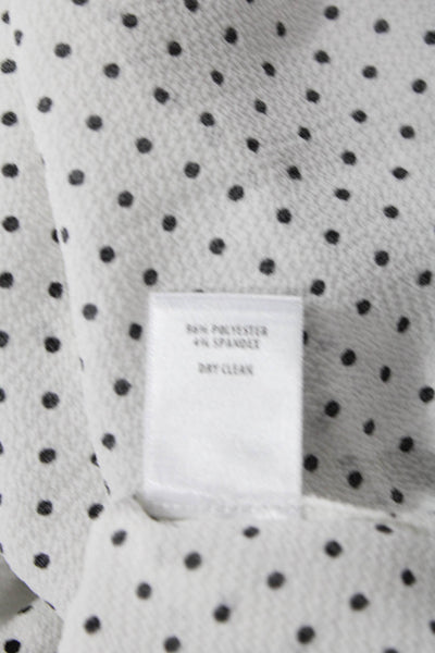 Bailey 44 Women Off-Shoulder 3/4 Sleeve Polka Dot Blouse White Size XS