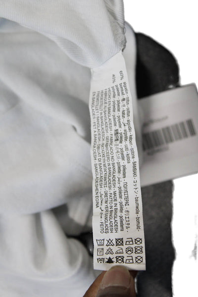 Zara Womens Short Sleeve Slim Fit Cropped T Shirt White Size S