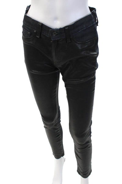 Rag & Bone Womens Skinny Black Jeans Size 27