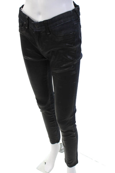 Rag & Bone Womens Skinny Black Jeans Size 27