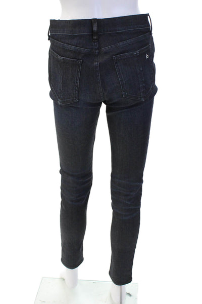 Rag & Bone Womens Skinny Black Jeans Size 27
