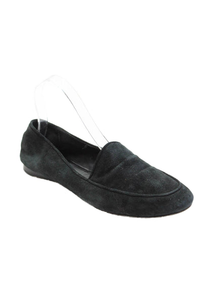 Donald J Pliner Womens Slip-On Loafers Black Size 8