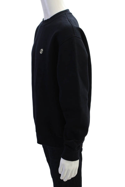 The Kooples X Sport Mens Long Sleeves Sweatshirt Navy Blue Size Extra Large