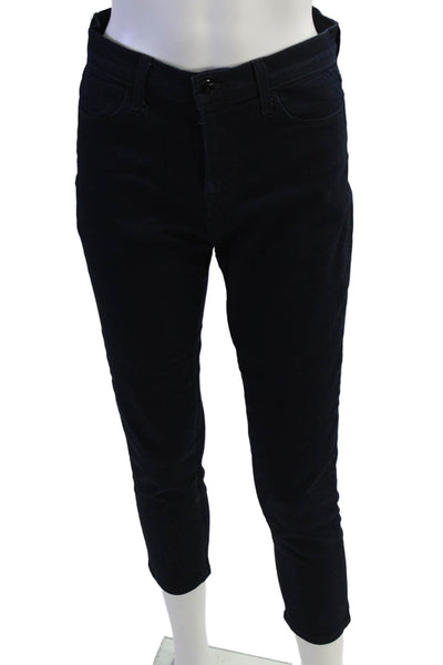 J Brand Womens Ankle Cropped Dark Blue Jeans Size 27