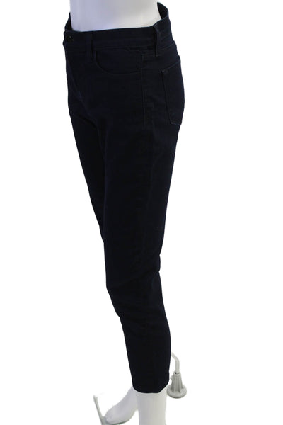 J Brand Womens Ankle Cropped Dark Blue Jeans Size 27