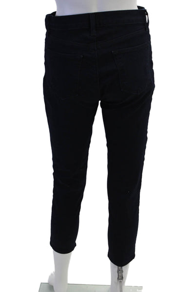 J Brand Womens Ankle Cropped Dark Blue Jeans Size 27