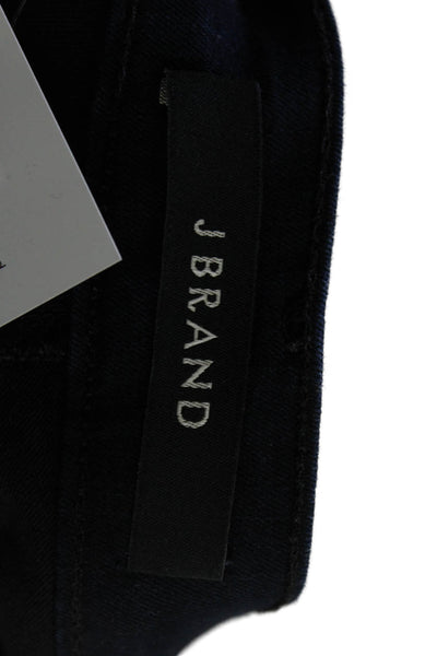 J Brand Womens Ankle Cropped Dark Blue Jeans Size 27
