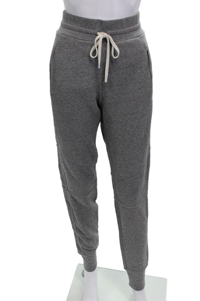 John Elliott Womens Cotton Drawstring Tied Jogger Pants Gray Size 2