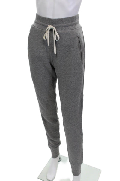 John Elliott Womens Cotton Drawstring Tied Jogger Pants Gray Size 2