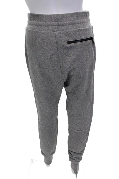 John Elliott Womens Cotton Drawstring Tied Jogger Pants Gray Size 2