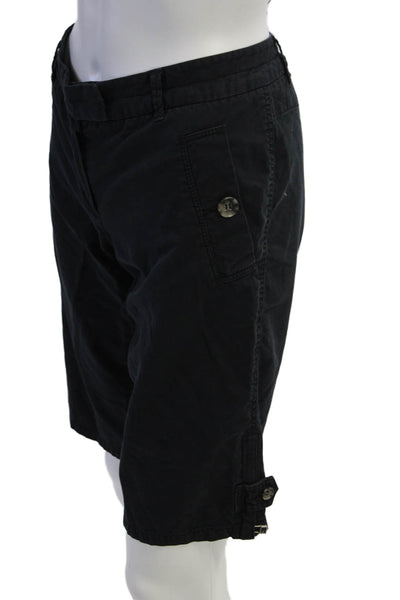 Theory Womens Bermuda Shorts Blue Size 6