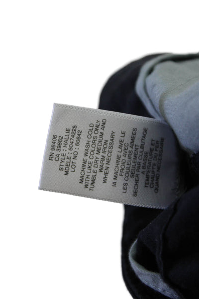 Theory Womens Bermuda Shorts Blue Size 6