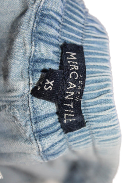 J Crew Merchantile Womens Jogger Pants Blue Size XS