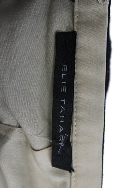 Elie Tahari Womens Knee-Length Skirt Black Size 2