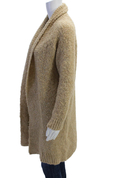 Anthropologie Womens Cardigan Sweater Beige Size XS
