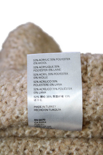 Anthropologie Womens Cardigan Sweater Beige Size XS