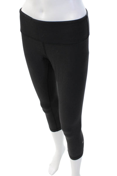 Lululemon Womens Cropped Leggings Black Size 6