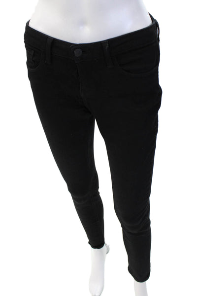 L'Agence Women Ankle Jegging Black Low Rise Size 26