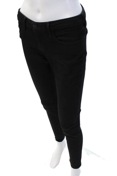 L'Agence Women Ankle Jegging Black Low Rise Size 26