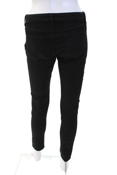 L'Agence Women Ankle Jegging Black Low Rise Size 26