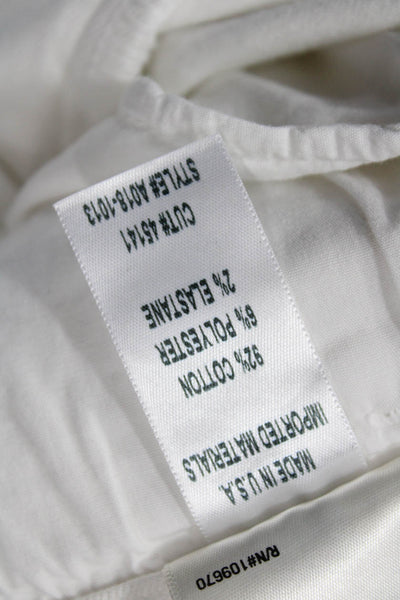 Agolde Womens White Ankle Skinny Jeans Size 27