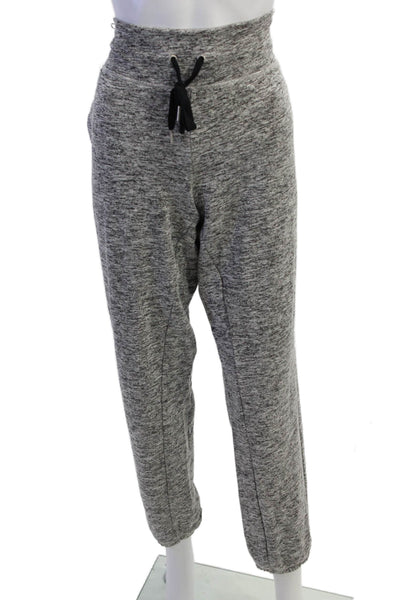 Calvin Klein Womens Drawstring Waist Casual Sweatpants Heather Gray Size L