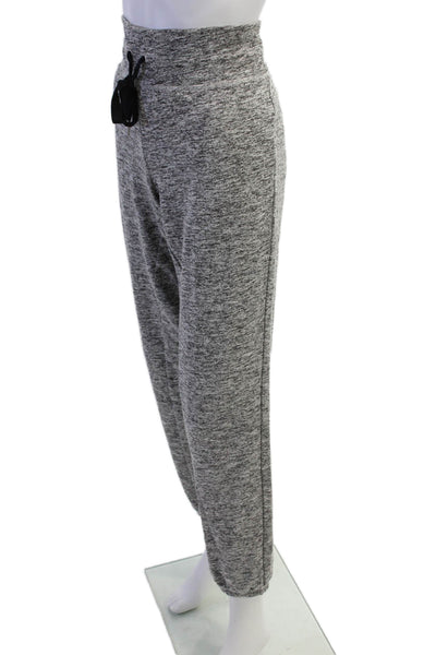 Calvin Klein Womens Drawstring Waist Casual Sweatpants Heather Gray Size L