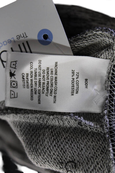 Calvin Klein Womens Drawstring Waist Casual Sweatpants Heather Gray Size L