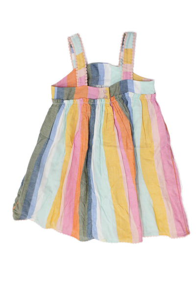 Tahari Girls Striped Mini Dress Multicolor Size 5