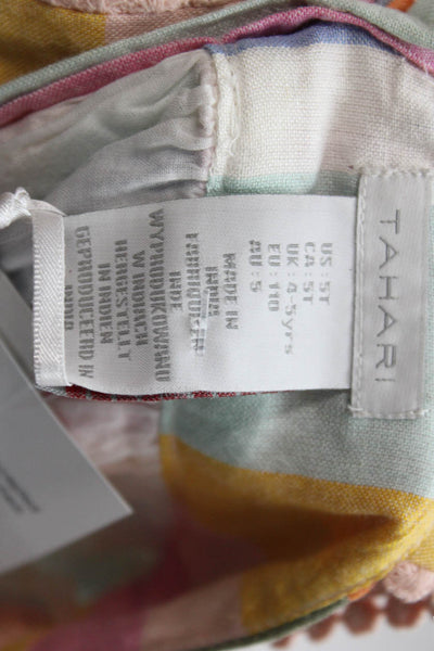 Tahari Girls Striped Mini Dress Multicolor Size 5