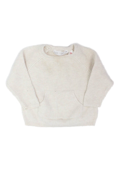 Zara Baby Pullover Sweater Cream Size 3-6 Months