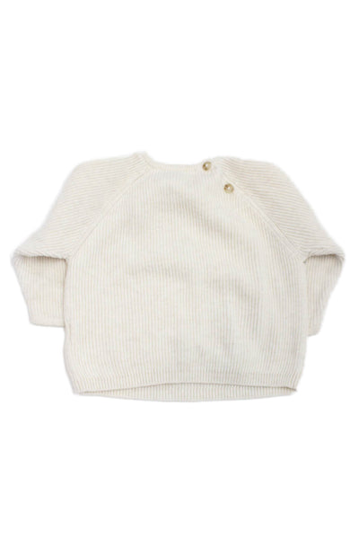 Zara Baby Pullover Sweater Cream Size 3-6 Months
