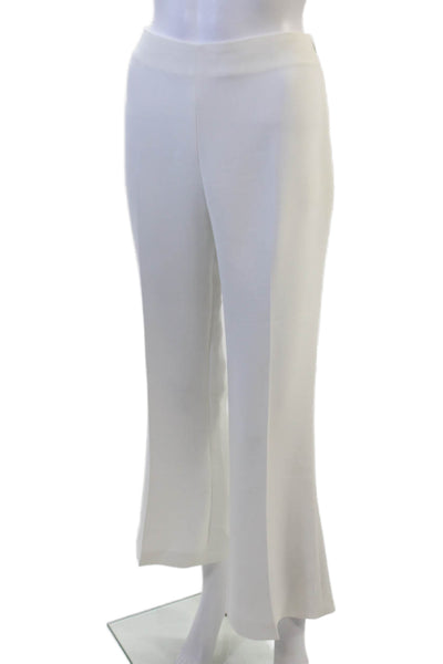 Barbara Bui Womens Bootcut Pants White Size 40