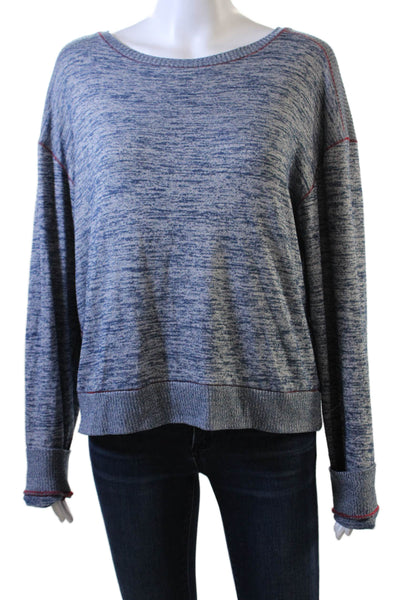 Rag & Bone Unisex Blue Pullover Sweater 48% Rayon 48% Polyester Size L