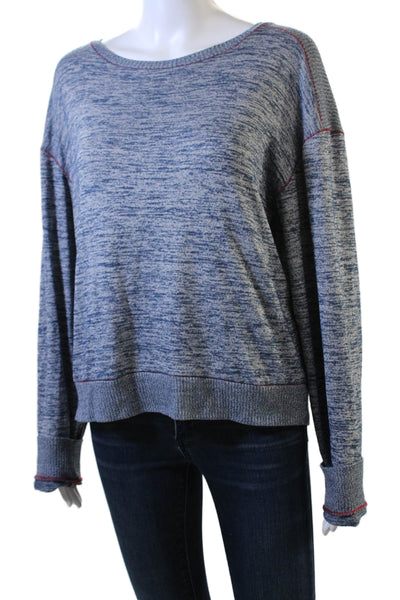 Rag & Bone Unisex Blue Pullover Sweater 48% Rayon 48% Polyester Size L