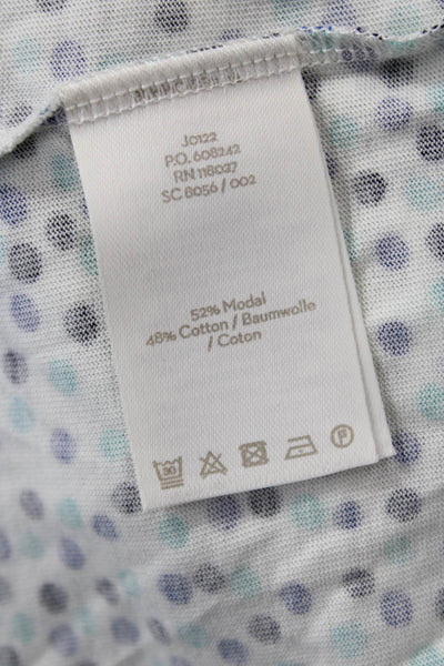 Boden Women Fit & Flare Sundress Blue Polka Dot Size 6P
