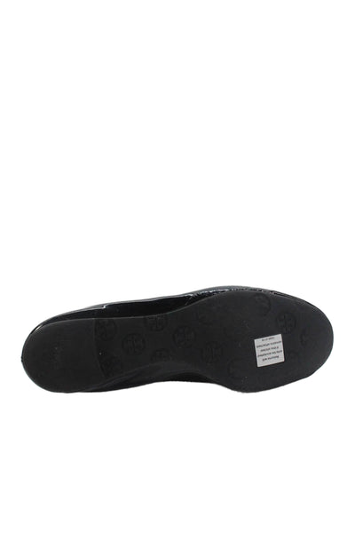 Tory Burch Womens Ballet Flats Black Size 8.5