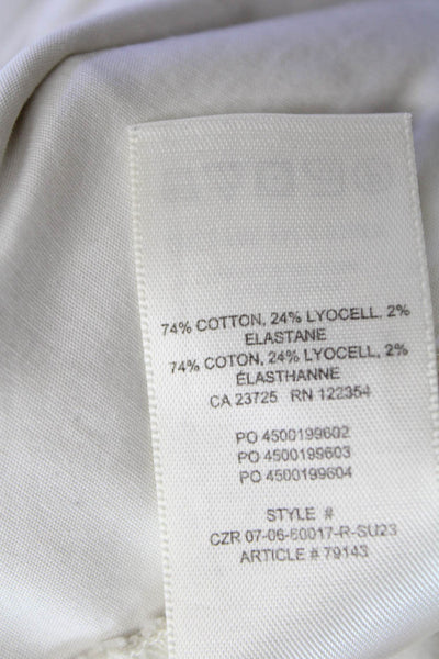 Wilfred Free Womens High Waisted Barrel Pants Beige Size 0