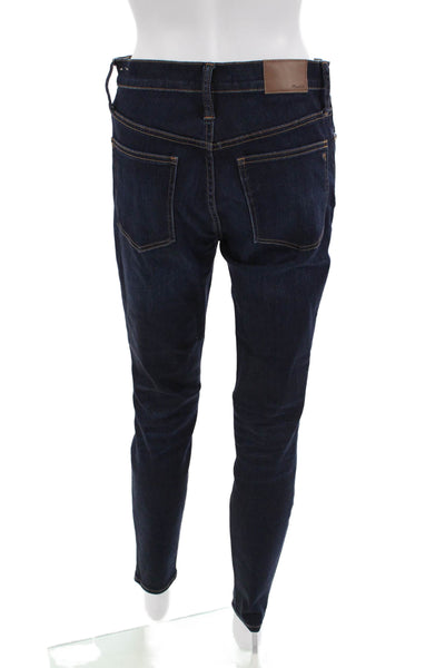 Madewell Women High-Rise Skinny Ankle Dark Blue Jeans Size 29
