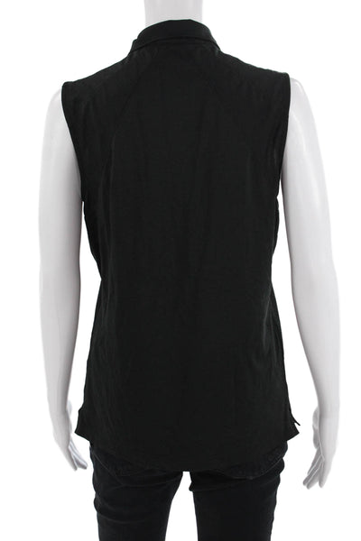 Polo Golf Ralph Lauren Womens Tailored Fit Tank Top Black Cotton Size Medium