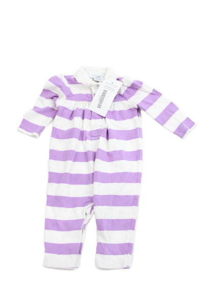 Ralph Lauren Baby Striped One-Piece White Size 6M