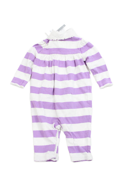 Ralph Lauren Baby Striped One-Piece White Size 6M
