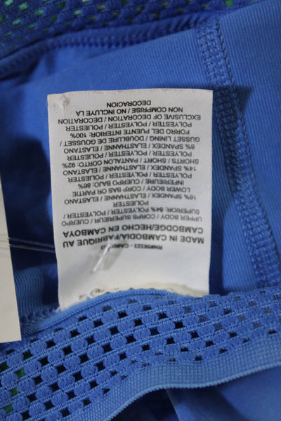 Nike Women's Pull-On Mesh Trim Athletic Skort Blue Size S