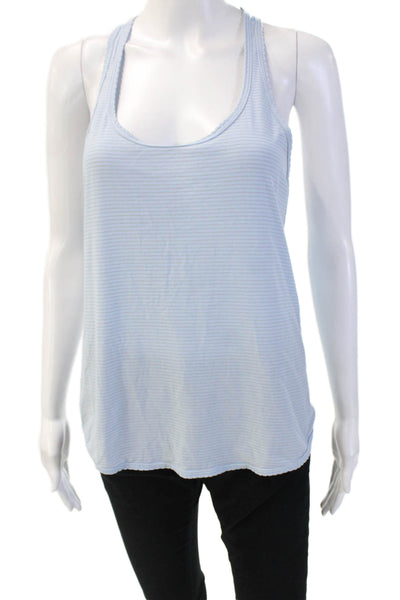 Lululemon Women's Scoop Neck Racerback Tank Top Blue Size S
