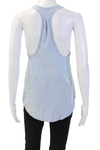 Lululemon Women's Scoop Neck Racerback Tank Top Blue Size S