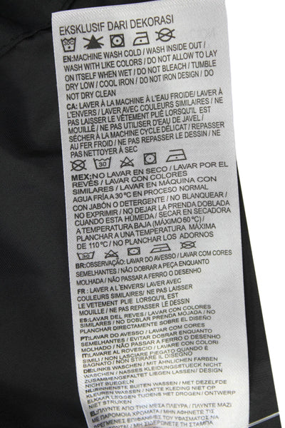 Nike Unisex Kids Hooded Two Pocket Zip Up Coat Black Size 3T
