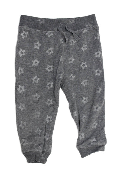 Splendid Girls Cotton Blend Star Print  Top + Bottom Set Gray Size 12-18M