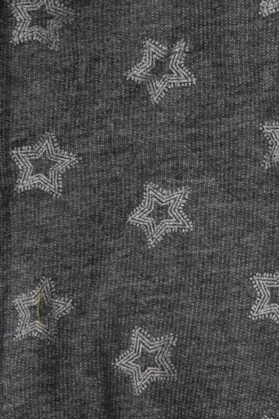 Splendid Girls Cotton Blend Star Print  Top + Bottom Set Gray Size 12-18M