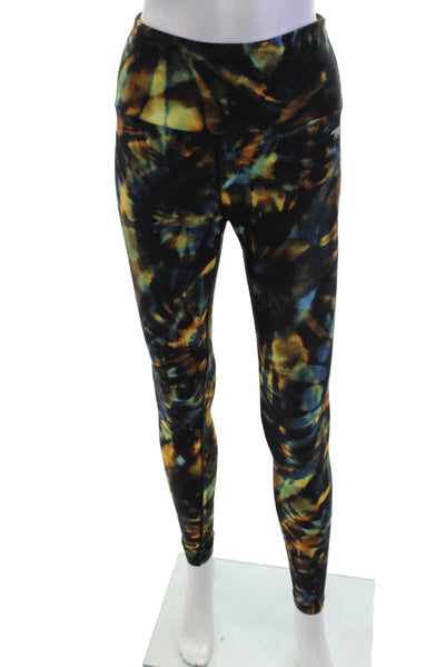 Running Bare Women's Midrise Full Length Workout Legging Multicolor Size S